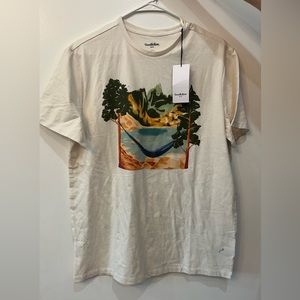 Goodfellow white/biege short sleeve  t-shirt!!!😍😍